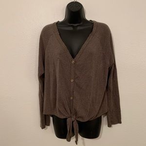 Sienna Sky Waffle Weave Top